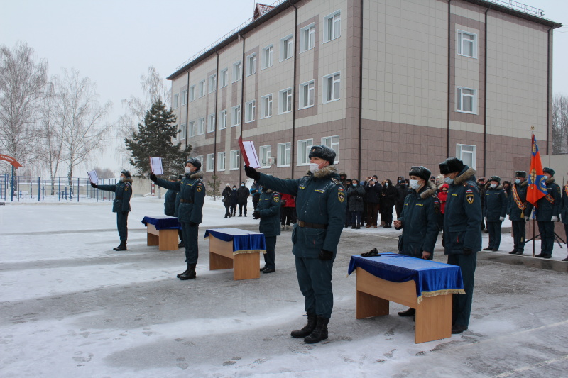 Принятие Военной присяги_