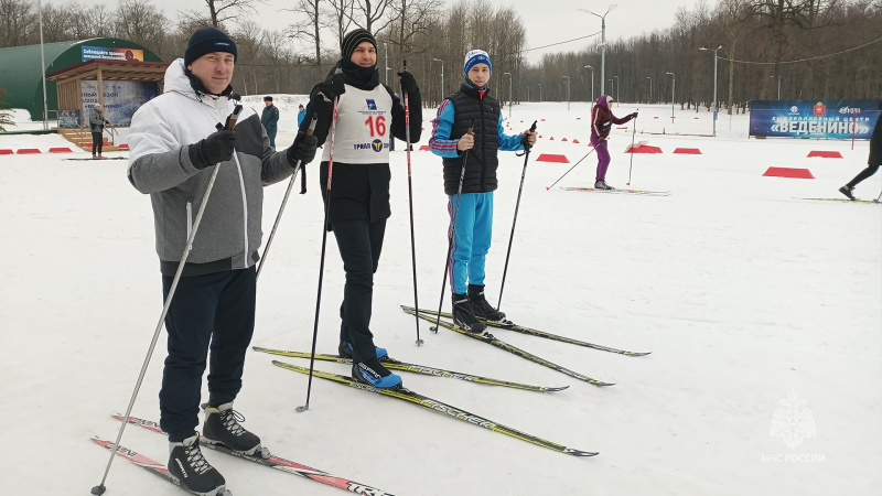 Лыжные гонки в рамках спартакиады 18.01.2022