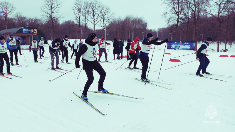 Лыжные гонки в рамках спартакиады 18.01.2022