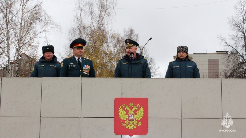 Церемония прощания с Боевым знаменем