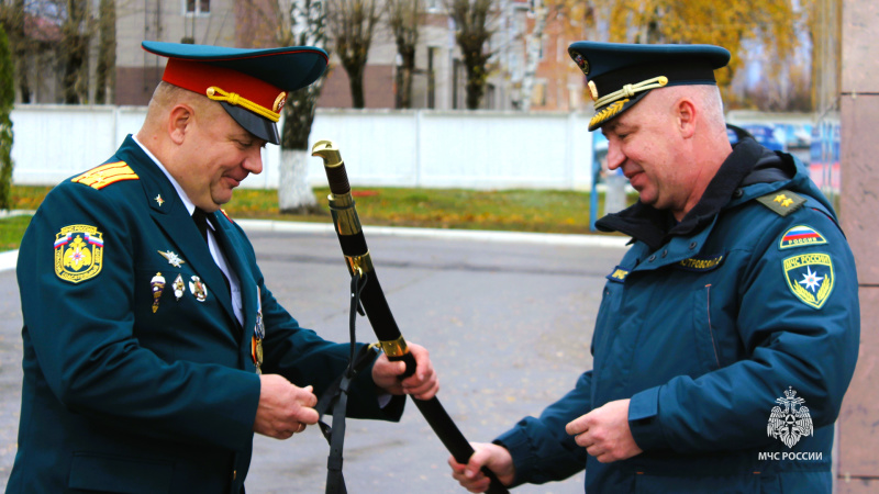 Церемония прощания с Боевым знаменем