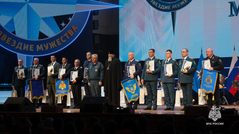 Офицер Тульского спасательного центра был удостоен награды в одной из номинаций фестиваля «Созвездие мужества»