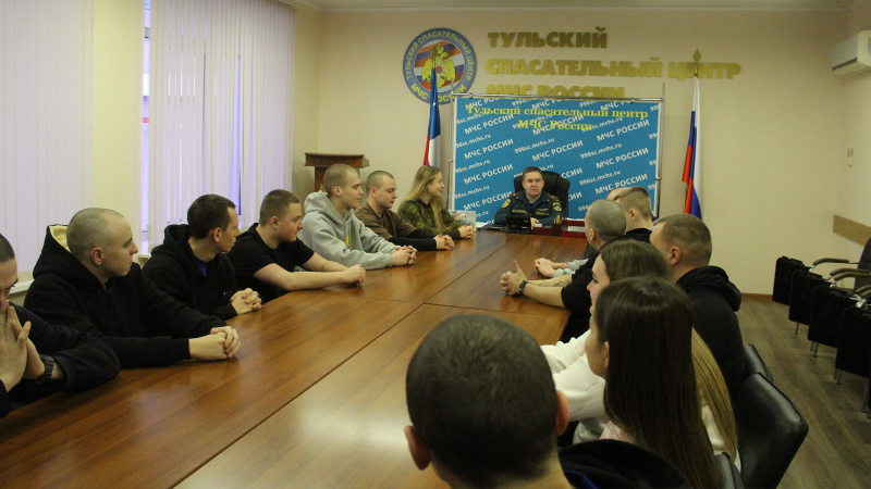 Тульский спасательный центр МЧС России присоединился  к празднованию Дня добровольца