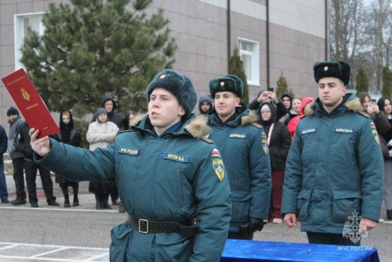 Принятие военной присяги призыва «осень 2025»