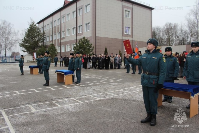 Принятие военной присяги призыва «осень 2025»