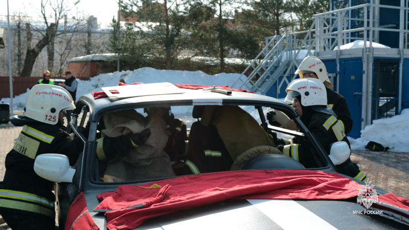 Областные соревнования спасателей по ликвидации последствий ДТП 2026 г.