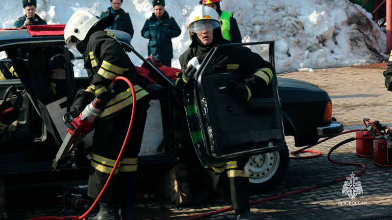 Областные соревнования спасателей по ликвидации последствий ДТП 2026 г.