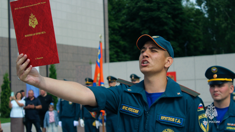 Торжественная церемония принятия Военной присяги
