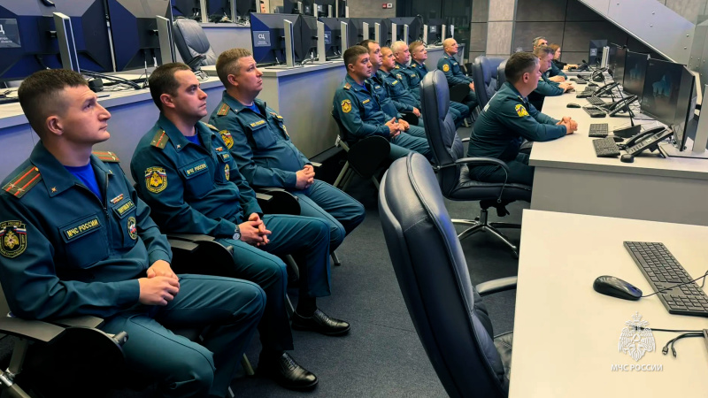 Командирские сборы с руководящим составом спасательных воинских формирований МЧС России