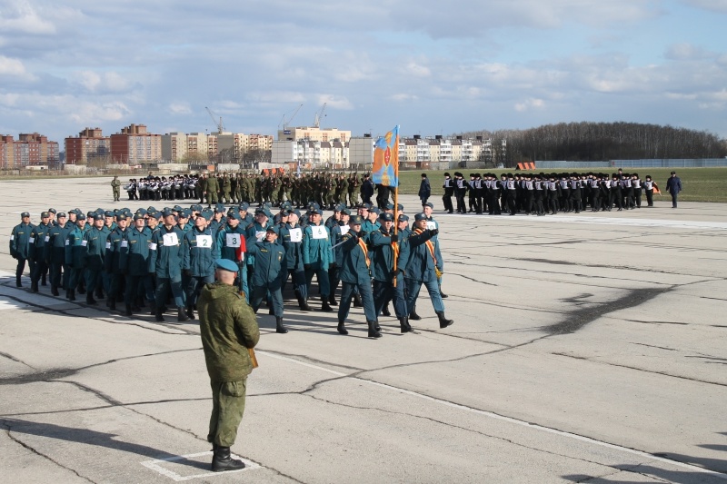 Подготовка личного состава к Параду Великой Победы