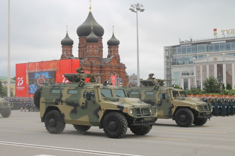 Генеральная репетиция Парада Победы