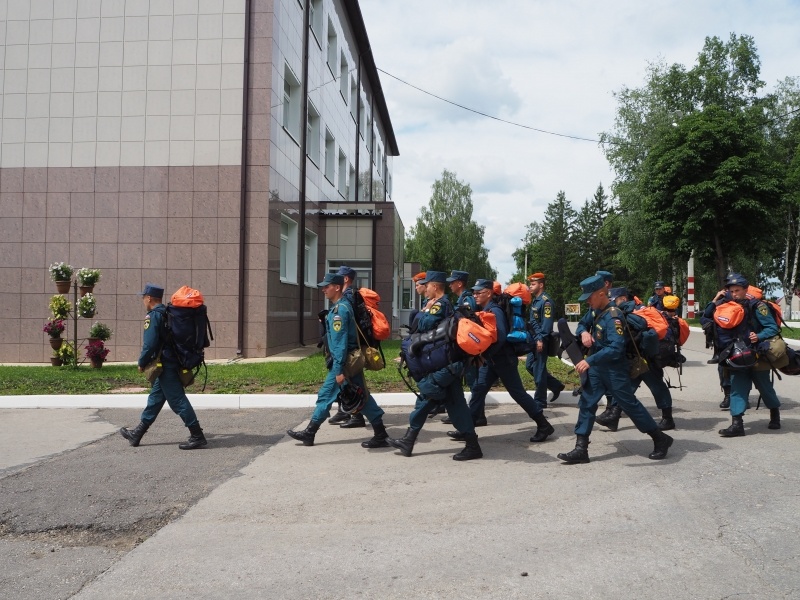 Занятия в спасательном центре в летнем периоде обучения 2019 года