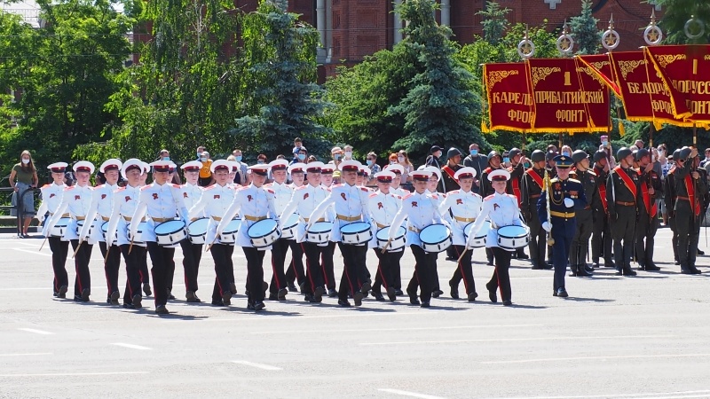 Парад посвященный 75-и летию победы в ВОВ (1941-1945гг.)