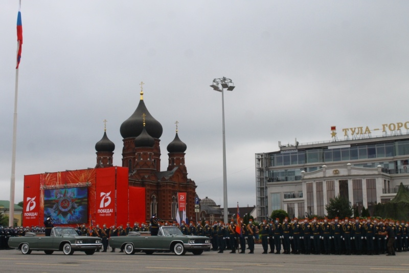 Генеральная репетиция Парада Победы