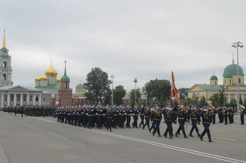 Генеральная репетиция Парада Победы