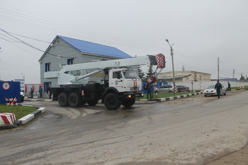     Ликвидация последствий  обрушения стены в цеху по производству соли в городе Новомосковск,Тульской области