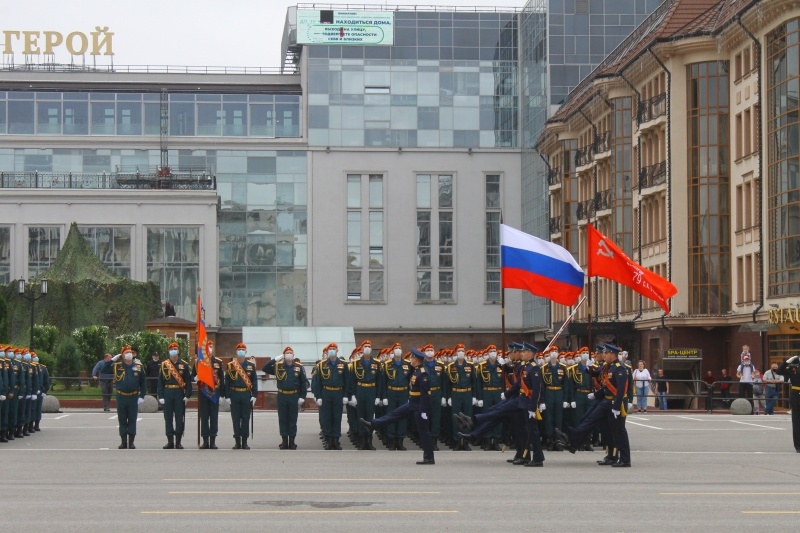 Генеральная репетиция Парада Победы