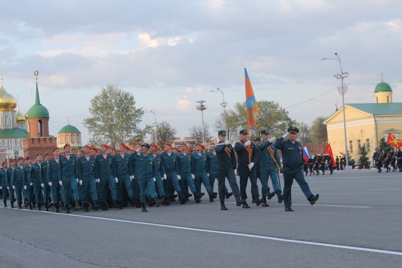 Подготовка личного состава к Параду Великой Победы 