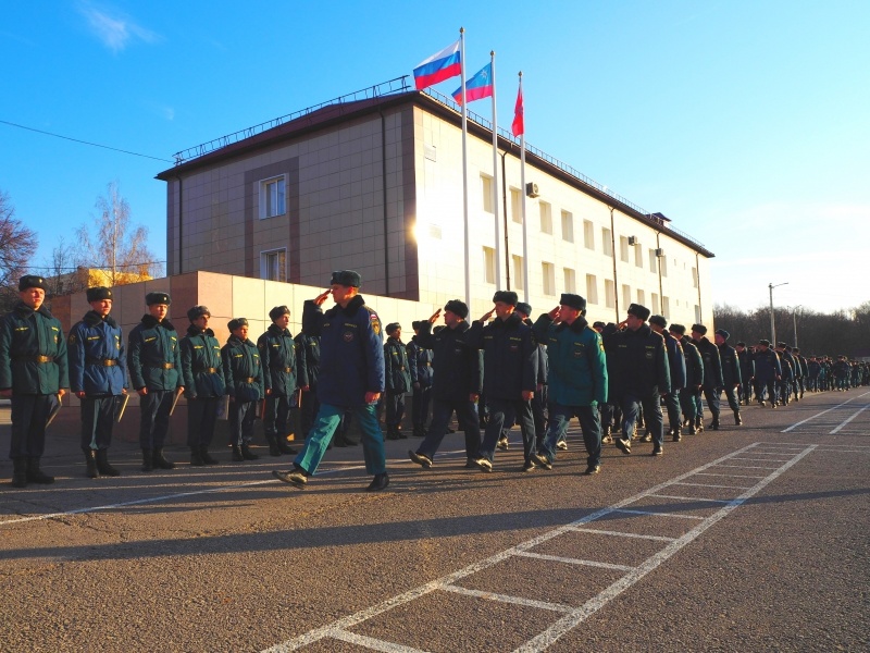 Чествование личного состава, увольняемого в запас