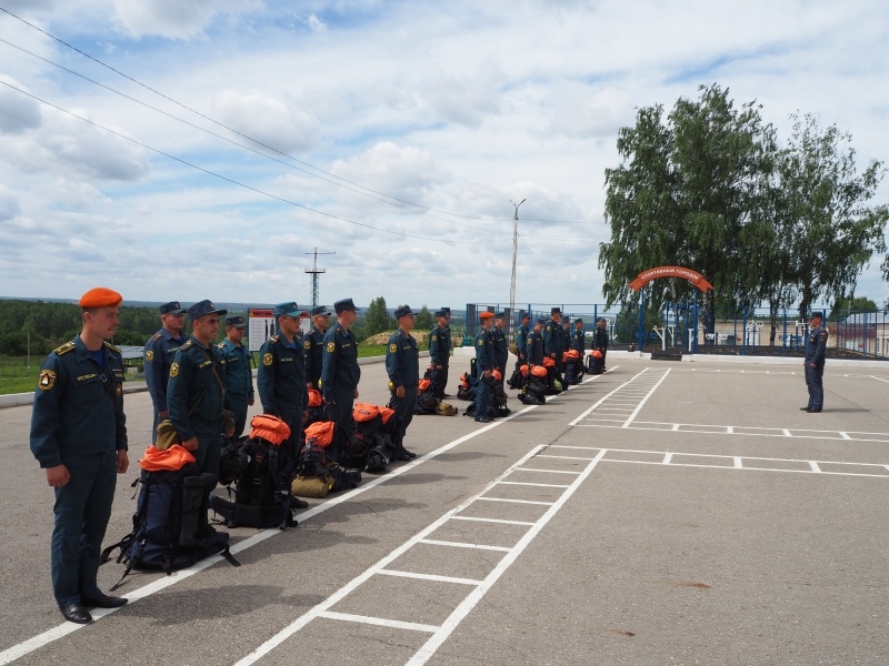 Занятия в спасательном центре в летнем периоде обучения 2019 года