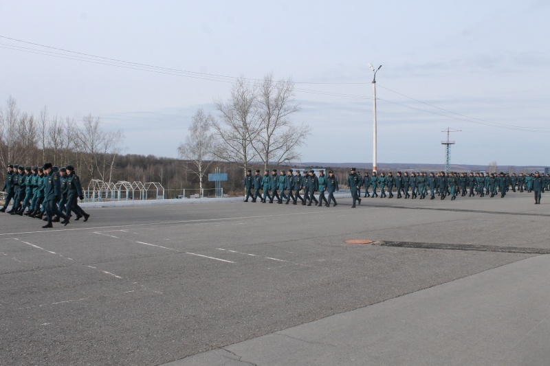 Подготовка личного состава к Параду Великой Победы