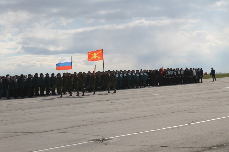 Подготовка личного состава к Параду Великой Победы