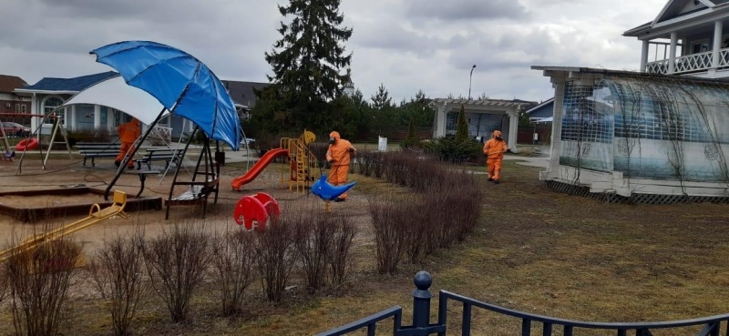 Проведение мероприятий (специальной и санитарной обработки) по противодействию распространения коронавирусной инфекции на территории Тульской области.