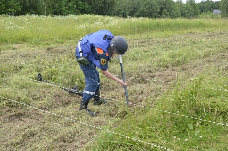 Комплекс мероприятий по обезвреживанию взрывоопасных предметов времен Великой Отечественной войны на территории Тверской области