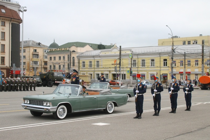 Генеральная репетиция Парада Победы