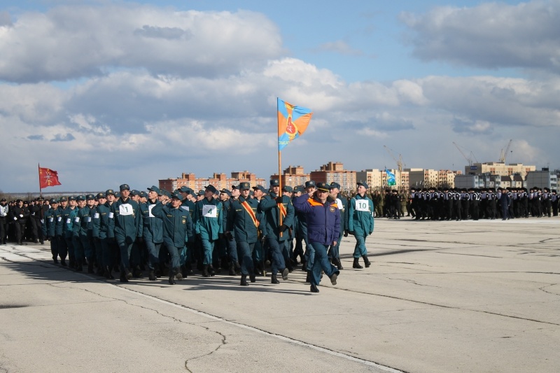 Подготовка личного состава к Параду Великой Победы