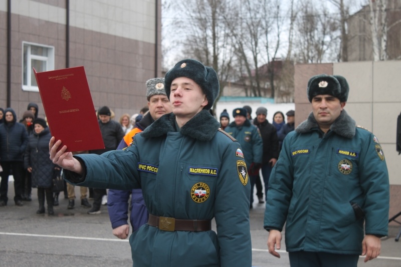 Принятие Военной присяги