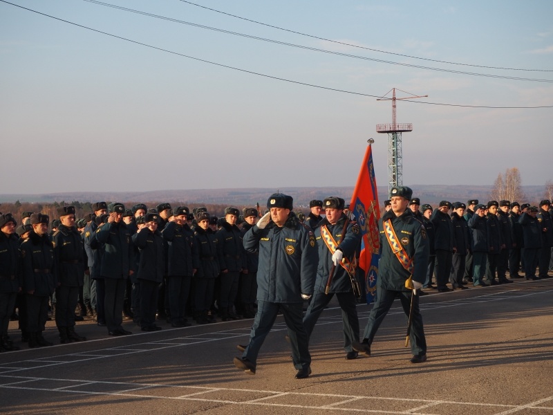 Чествование личного состава, увольняемого в запас