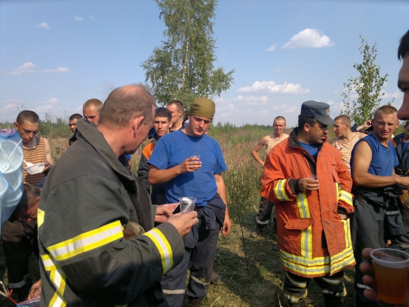 Ликвидация лесоторфяных пожаров на территории Тверской области