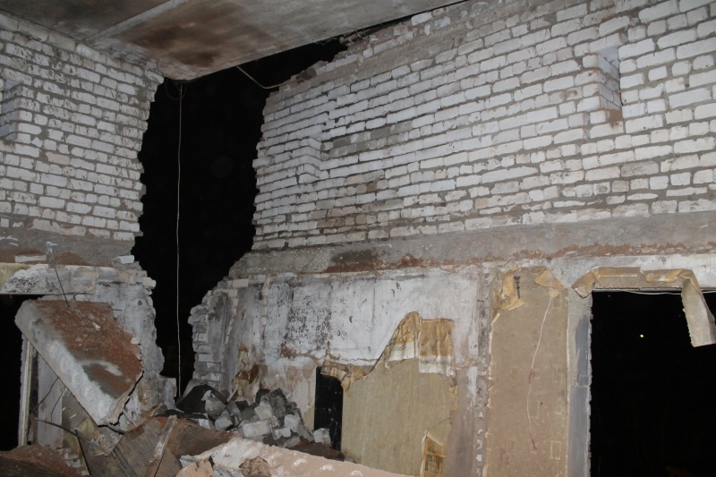 Ликвидация последствий взрыва бытового газа в жилом 5-этажном доме г. Ясногорск Тульской области