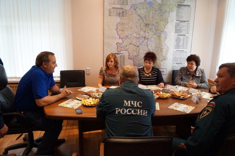 Повторный визит Министра МЧС России в 996 Спасательный центр