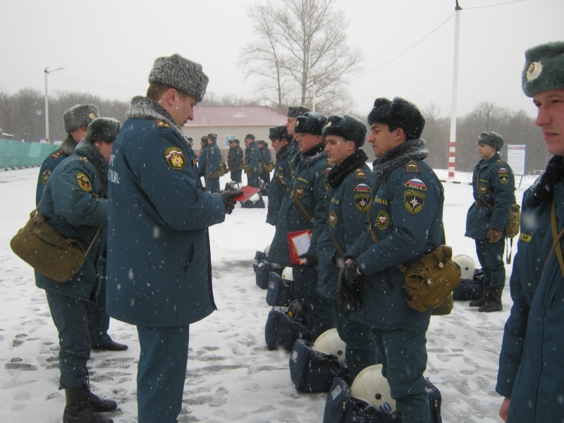Приезд главного военного эксперта МЧС России в 996 Спасательный центр