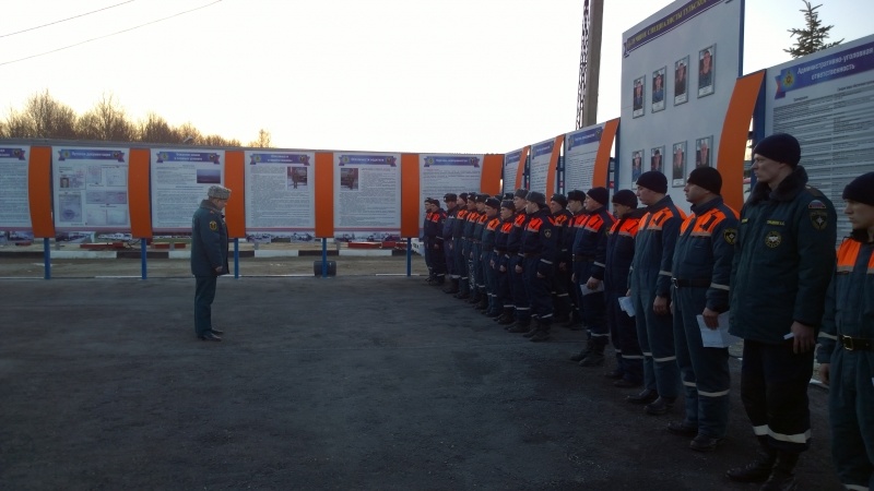 Участие сводного отряда в проведении комплекса противопожарных мероприятий в Брянской области