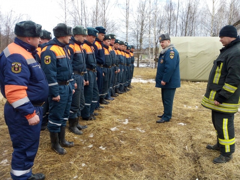 Участие в противопожарных мероприятиях в Тверской области